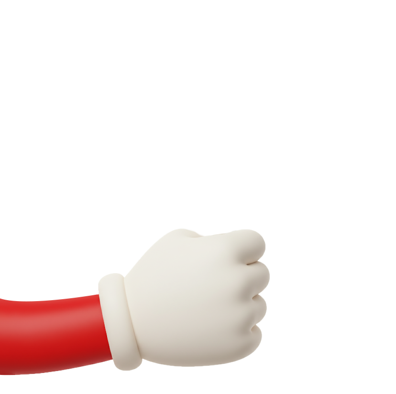 Hand holding a conical stick waffle